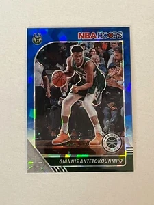GIANNIS ANTETOKOUNMPO 2019-20 HOOPS PREMIUM STOCK BLUE ICE #102 BUCKS - Picture 1 of 2