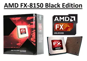 AMD FX-8150 Black Edition Octa Core Processor 3.6-4.2 GHz, Socket AM3+, 125W CPU - Picture 1 of 5