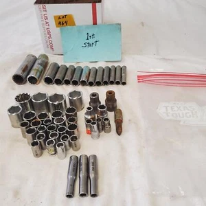 Lot of Drive Deep / Standard SAE 6-Point Socket LOT 464 - Bild 1 von 17