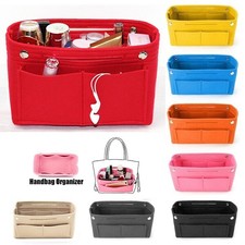 NEU Damen Taschenorganizer Filz Innentaschen für Handtaschen Einsatz Tasche