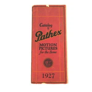 +Vintage Original "Catalog of PATHEX Motion Pictures for the Home" 1927 - Bild 1 von 2