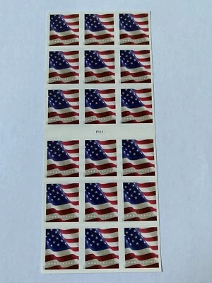 #5162a US FLAG - FOREVER ATM PANE OF 18  MNH - Image 1 of 2