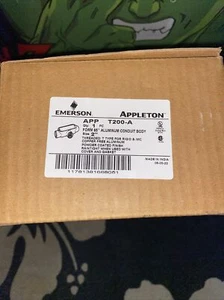 Cuerpo Conducto Emerson Appleton 2" Aluminio T200-A Forma 85 En Caja Original - Imagen 1 de 7