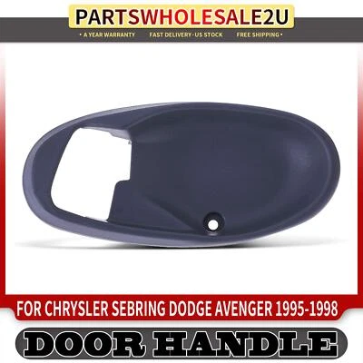 Nuevo bisel de manija interior delantero gris para Chrysler Dodge Eagle Mitsubishi 95-97 Foto 1 de 4