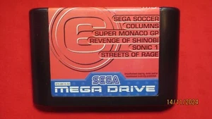 Mega Games 6 Sonic, Streets of Rage, Shinobi para Sega Megadrive. Carro solamente. Pal - Imagen 1 de 4