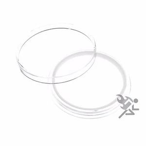 1.75" Challenge Coin Capsules, Air-Tite Holders X44mm White  Ring, 5 Pack - Picture 1 of 3
