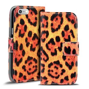 Protective Case For Apple iPhone 6 6S Design Phone Etui Book Cover Flip Bag Case - Picture 1 of 5