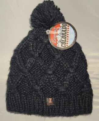 New Women's Illinois Fighting Illini Winter Beanie Hat One Size NCAA Zephyr - Image 1 of 2