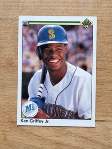 1990 Upper Deck #156 Ken Griffey Jr. double error card. - Picture 1 of 5
