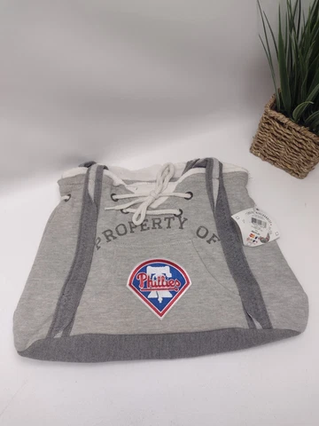 Ladies Embroidered Hoodie Purse Handbag - Philadelphia Phillies - MLB Cover