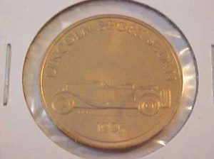 1968 Franklin Mint Gedenkauto Medaille 1925 Lincoln Sport Limousine - Bild 1 von 2