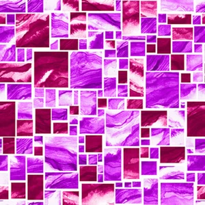 Blank Quilting 1057-52 Aziza Tiles Purple Cotton Fabric by The Yard - Picture 1 of 1