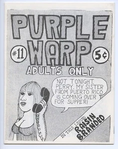 PURPLE WARP #11 - Mini-size comix - 9.2, WP - 1st printing - High grade! - Picture 1 of 2