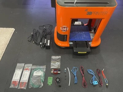 XYZprinting Da Vinci Mini Wireless 3D Printer - Orange/Black - Image 1 of 4