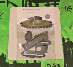 Kit maqueta - Vehículo militar - Tanque 40M Turán I . WWII 1943. - Imagen 1 de 2