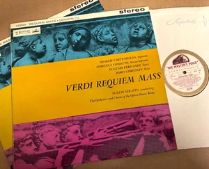ASD 353/4 Verdi Requiem Serafin etc. W/G 2 LP set - Bild 1 von 3