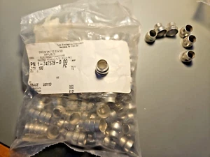 25 PCS 1-747579-0 TYCO FERRULE STEPPED L, 0.246 in MIN CABLE DIA, 0.284 in - Picture 1 of 3