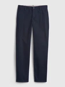 NWT Gap kids girls uniform khakis navy pants adjustable waist U Pick Size - Picture 1 of 3