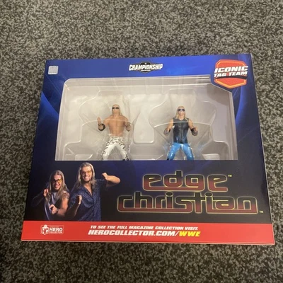 WWE Championship Collection Iconic Tag Team Figure Set Edge Christian Eaglemos(L - Image 1 of 4