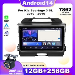 Para Kia Sportage 3 SL 2010-2016 Navegación GPS 4G WIFI Con Carplay Inalámbrico - Imagen 1 de 36