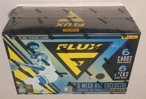 Mega caja de tarjetas coleccionables de baloncesto de la NBA 2022-23 Panini Flux paralelos de hielo agrietado - Imagen 1 de 4