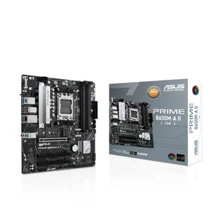 ASUS PRIME B650M-A II-CSM motherboard AMD AM5 MicroATX DDR5 M.2 slots - Picture 1 of 4