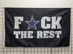 Dallas Cowboys Flag 3ftx5ft Dallas Cowboys F The Rest Flag Banner NFL 🔥🔥 - Picture 1 of 1