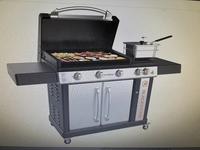 Blackstone 1963 Griddle Pro 28” Rangetop Plancha Freidora Combo Foto 1 de 4
