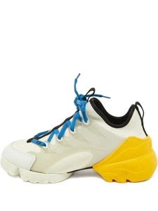 Zapatillas Christian Dior Azul/Amarillo EE. UU. Talla 37 - Imagen 1 de 8