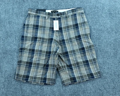 Banana Republic Shorts Men's 29 Plaid Emerson Short Linen Blend NWT - Image 1 of 4