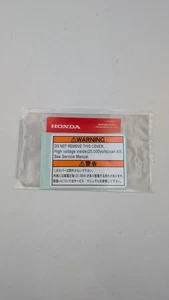Calcomanía de precaución de faros Honda Acura Integra DC2 HID (par) OEM JDM - Imagen 1 de 3