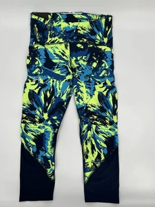 Pantalones de compresión rápida Under Armour Fly para mujer verde marino talla mediana - Imagen 1 de 6