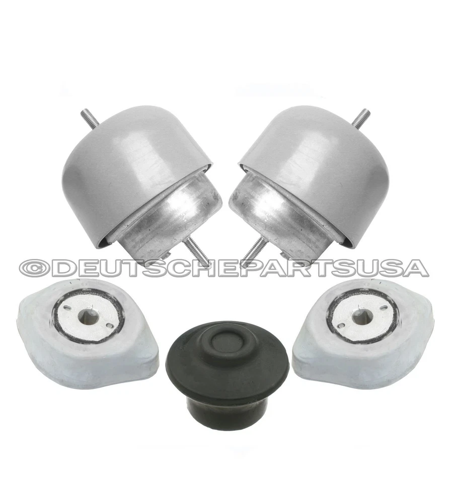 MOTOR AUDI A4 1.8 L4 + TRANSMISIÓN + SOPORTES SNUB IZQUIERDA + DERECHA JUEGO DE 5 Foto 1 de 1