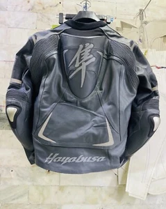 Chaqueta de cuero para carreras Suzuki Hayabusa para moto/motocicleta - Imagen 1 de 3