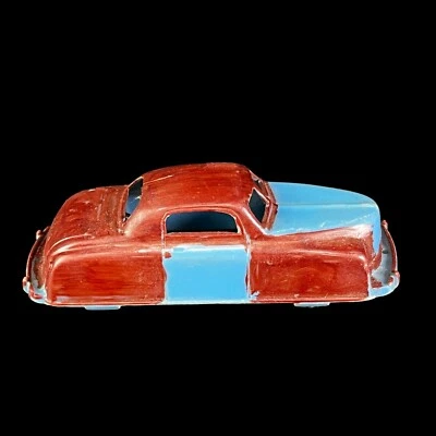 Ford 2 puertas sedán cupé vintage Renwal plástico duro años 50 LT AZUL #144 1/64 EE. UU. Foto 1 de 4