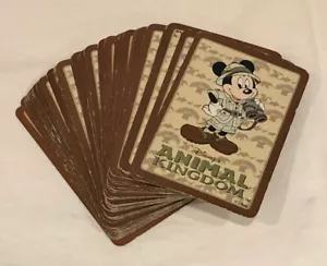 Walt Disney Animal Kingdom Playing Cards. Used Good Condition With Original Case - Picture 1 of 2