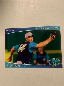 Billy Strode 2018 Lynchburg Hill Cats Team Card