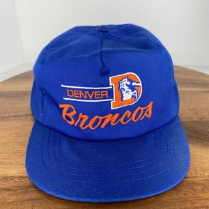 Denver Broncos NFL Vintage Blue the professional ANNCO SnapBack Hat Embroidered - Picture 1 of 7