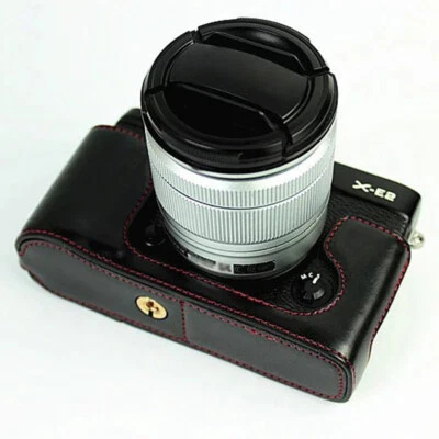 Media funda de cuero A para empuñadura de cámara Fuji X-E2 X-E2 Fujifilm Foto 1 de 3