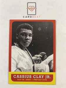 Muhammed Ali - The Peoples Champ #5 TOPPS 2021 Cassius Clay Jr. Clay vs. Jones