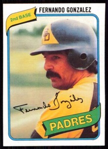 1980 Topps Fernando Gonzalez San Diego Padres #171