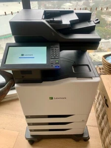 Laser Printer Lexmark Colour CX825de high-Speed/Quality network MFP incl. Toner - Picture 1 of 6