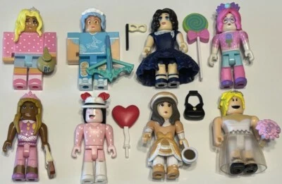 R0BL0X Juguetes Lote de 8 Princesas Celebridades Colección Estrella Hermandad Personajes Raro Foto 1 de 4