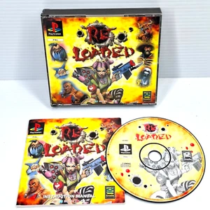 Re-Loaded - PlayStation 1 (PS1) - Complete, TESTED, Manual - Fat Case - PAL - Bild 1 von 3