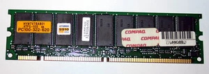 64 MB SD-RAM 168-pin PC-100 ECC-Memory 'Hyundai HYM7V75A801 ATFG-10S' - Imagen 1 de 2