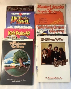 8 Religious Children’s Choir Songbooks - Picture 1 of 1