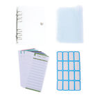  Pvc Cash Budget Book Business Card Storage Planning Notepad