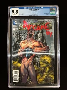 Swamp Thing #23.1 CGC 9.8 (2013) - Arcane #1 - 3-D Lenticular Cover - Picture 1 of 2