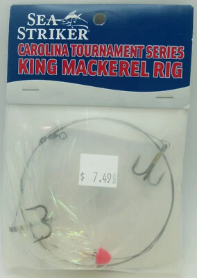 Sea Striker Carolina Tournament Series King Mackerel Rig 2 Treble Hook K2T-PRL - Image 1 of 2