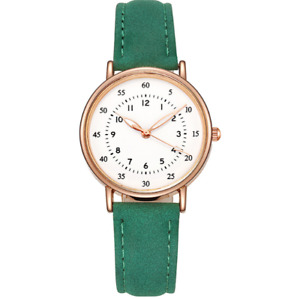 Classic Green Watch Quartz Analog Wrist Watches For Woman Business Wristwatch